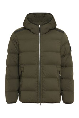 Hooded Nylon Down Jacket - Stone Island - Modalova