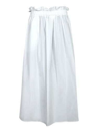 Herno White Flared Midi Skirt - Herno - Modalova
