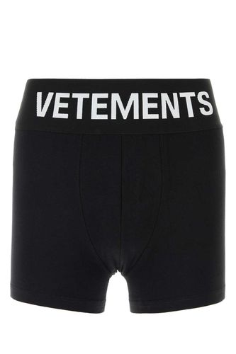 Stretch Cotton Boxer - VETEMENTS - Modalova