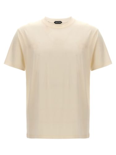 Tom Ford Lyocell Blend T-shirt - Tom Ford - Modalova