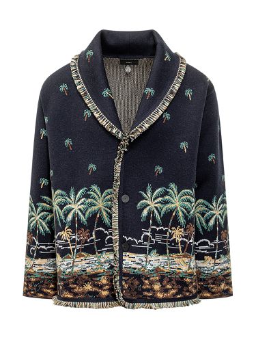 Embroidered Wool The Tale Of A Hawaiian Cardigan - Alanui - Modalova