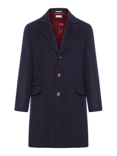 Classic Buttoned Coat - Brunello Cucinelli - Modalova