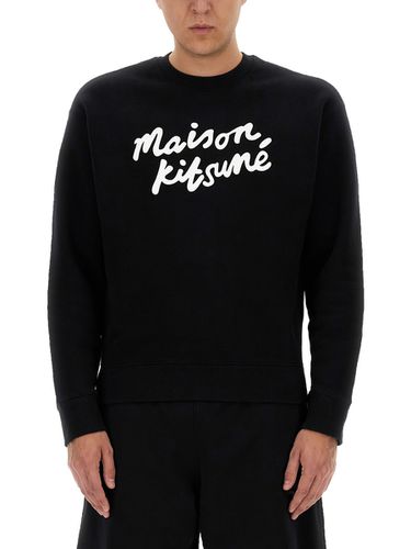 Sweatshirt With Logo - Maison Kitsuné - Modalova