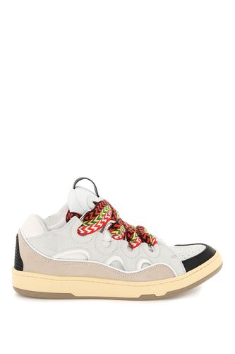 Curb Sneakers In Leather - Lanvin - Modalova