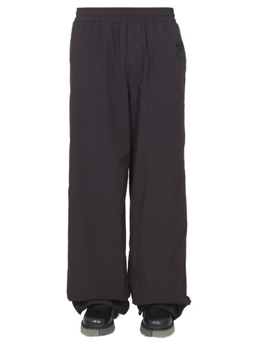 Off-White Wide Leg Pants - Off-White - Modalova