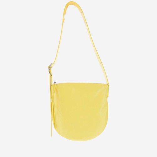 Crinkled Leather Small Shoulder Bag - Jil Sander - Modalova