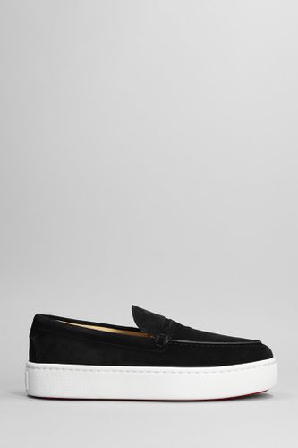 Paqueboat Flat Sneakers In Suede - Christian Louboutin - Modalova