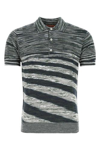 Embroidered Viscose Blend Polo Shirt - Missoni - Modalova