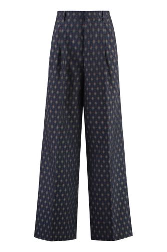 Etro Jacquard Trousers - Etro - Modalova