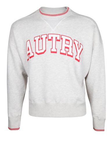 Autry Cotton Sweatshirt With Logo - Autry - Modalova