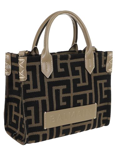 B-army Shopper Small-monogram Jacquard - Balmain - Modalova