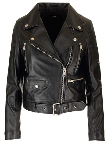 ARMA Nappa Leather Biker Jacket - ARMA - Modalova