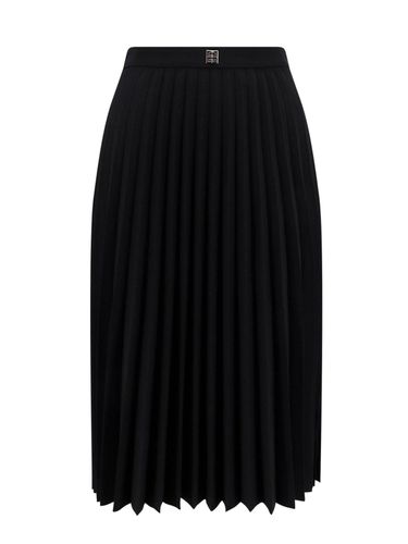 Givenchy Pleated Black Long Dress - Givenchy - Modalova