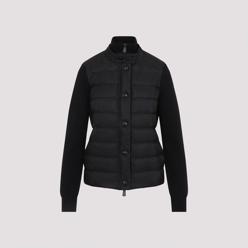 Moncler Padded Wool Cardigan - Moncler Grenoble - Modalova