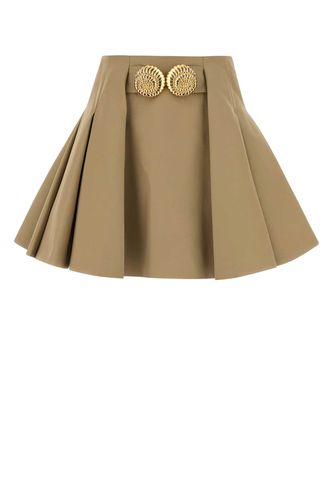 Escargot Belted Flare Gdp Short Skirt - Balmain - Modalova