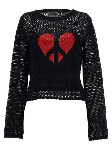 Crochet Sweater M05CH1N0 Jeans - M05CH1N0 Jeans - Modalova