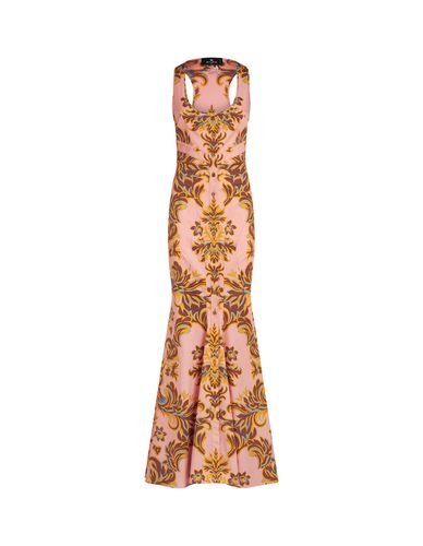 Printed Cotton Long Shirt Dress - Etro - Modalova