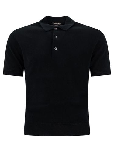 Tom Ford Fine Knit Polo Shirt - Tom Ford - Modalova