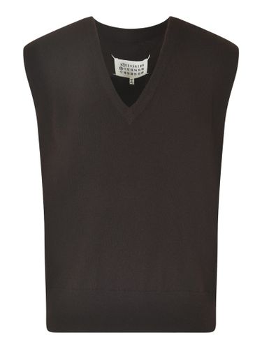 V-neck Sleeveless Top - Maison Margiela - Modalova