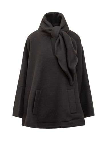 Virgin Wool Blend Cape - The Attico - Modalova