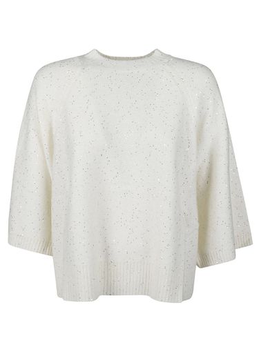 Threequarters Sleeve Sweater - Fabiana Filippi - Modalova