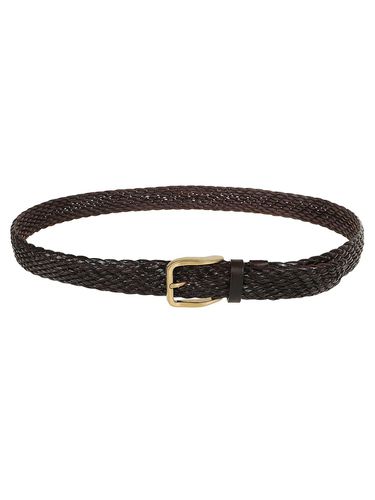 Interwoven-designed Buckle Fastened Belt - Brunello Cucinelli - Modalova