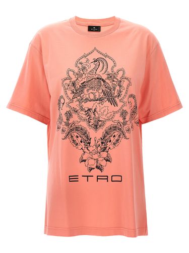 Etro Logo Print T-shirt - Etro - Modalova