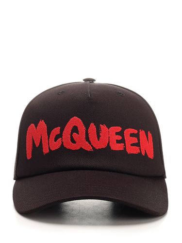 Graffiti Baseball Cap - Alexander McQueen - Modalova