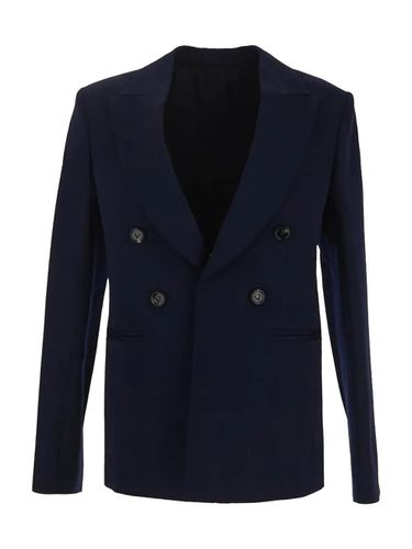 Double-breasted Wool Jacket - Bottega Veneta - Modalova