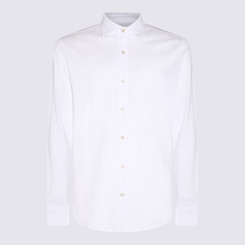 Eleventy White Cotton Shirt - Eleventy - Modalova
