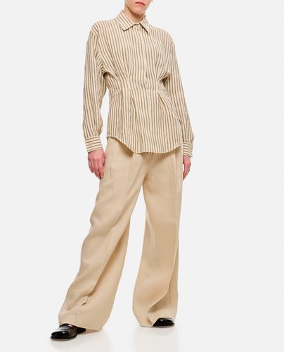 Lira Double Pinces Linen Pants - 'S Max Mara - Modalova