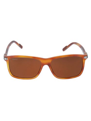 Square Classic Sunglasses - Cartier Eyewear - Modalova