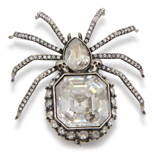 Spider Embellished Brooch - Alexander McQueen - Modalova