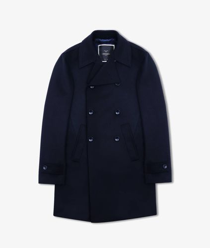 Wool And Cashmere Peacoat Denali Coat - Larusmiani - Modalova