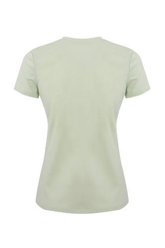 Jersey T-shirt With Jewel Brooch - Elisabetta Franchi - Modalova