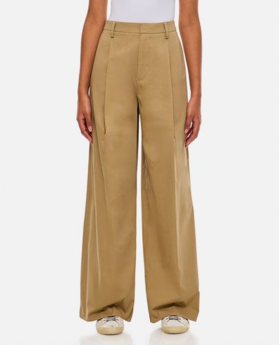 Frame Pleated Wide Leg Pant - Frame - Modalova