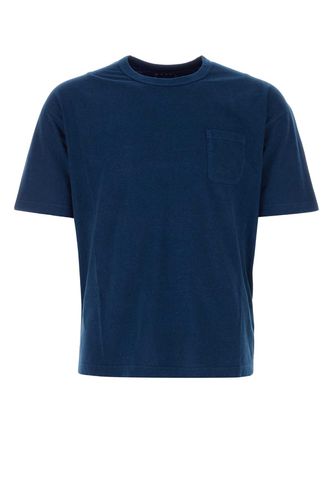 Visvim Blue Cotton T-shirt - Visvim - Modalova