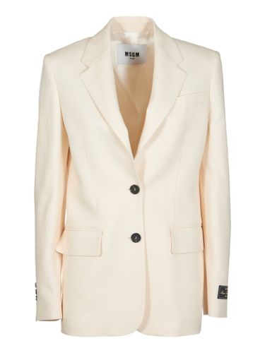 MSGM Two-button Fitted Blazer - MSGM - Modalova