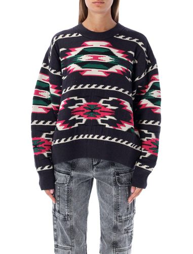 Geometric Pattern Milton Knitted Sweater - Marant Étoile - Modalova