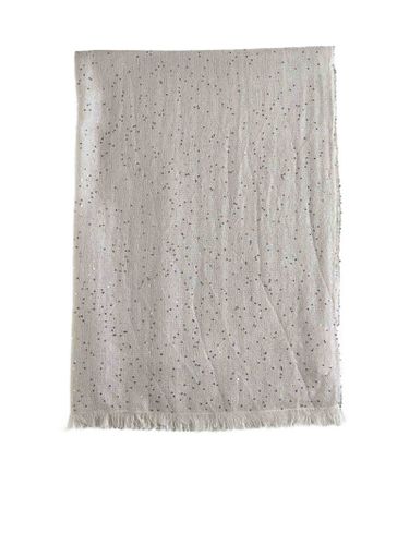 Sequin Embellished Scarf - Brunello Cucinelli - Modalova