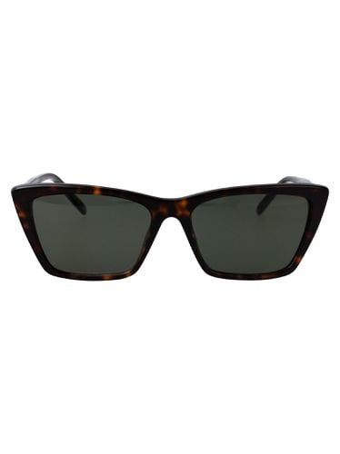 Sl 737 Mica Thin Sunglasses - Saint Laurent Eyewear - Modalova