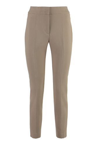 Stretch Gabardine Cigarette Trousers - Peserico - Modalova