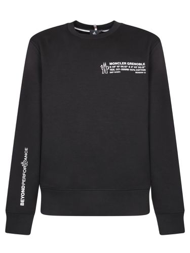 Logo Crewneck Sweatshirt - Moncler Grenoble - Modalova