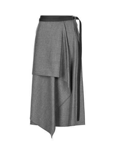 Fendi Belted Asymmetric Skirt - Fendi - Modalova