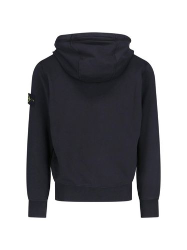 Stone Island Logo Hoodie - Stone Island - Modalova