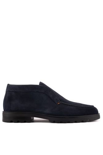 Detroit Rock Suede Ankle Boots - Santoni - Modalova