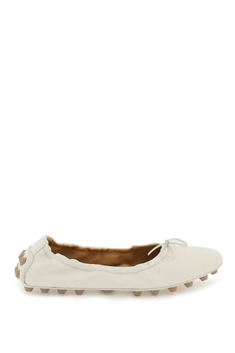 Bubble Ballet Flats In Leather - Tod's - Modalova