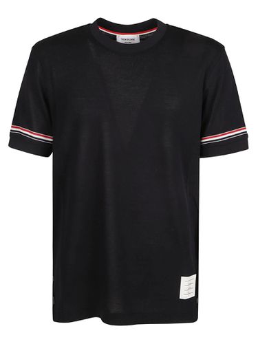 Short-sleeved Cuff T-shirt - Thom Browne - Modalova