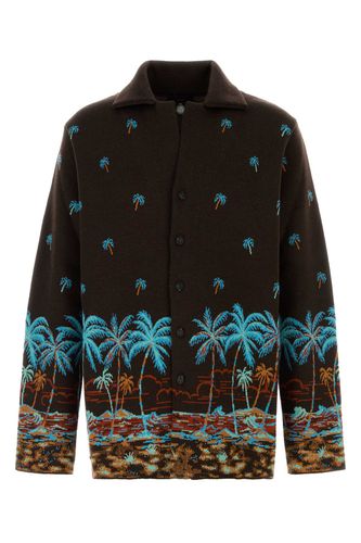 Alanui Embroidered Wool Cardigan - Alanui - Modalova