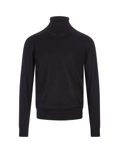 Cashmere And Silk Turtleneck Pullover - Fedeli - Modalova